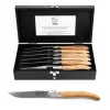 Laguiole Style de Vie Luxury Line Steakmessen Eikenhout (6 stuks)