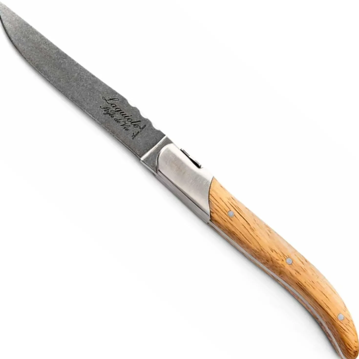 Laguiole Style de Vie Luxury Line Steakmessen Eikenhout (6 stuks)