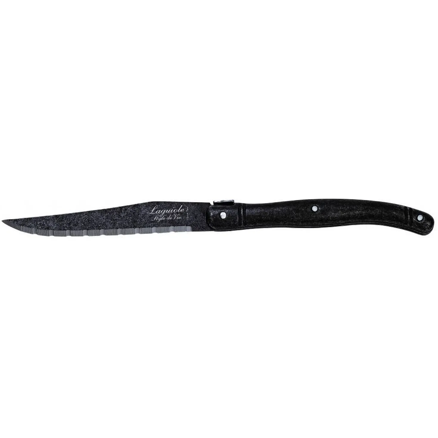 Laguiole Style de Vie Premium Line Steakmessen Stonewash (6 Stuks)