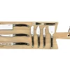 Laguiole Style de Vie Serveerplank met 8 Kaasmessen