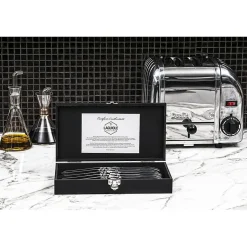 Laguiole Style de Vie Steakmessen En Vorkenset Luxury Line Olijfhout