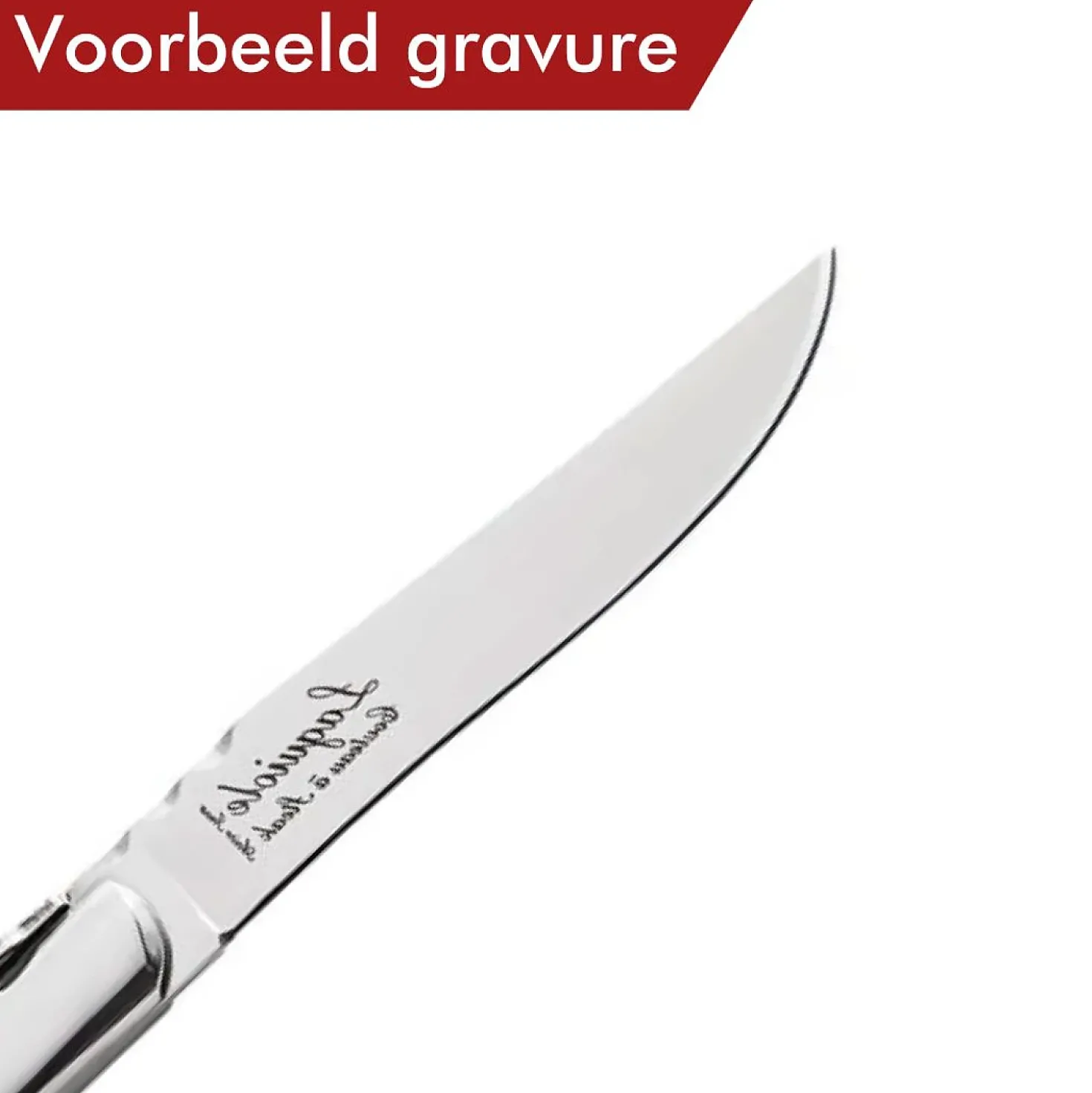 Laguiole Style de Vie Steakmessen Luxury Line Rose