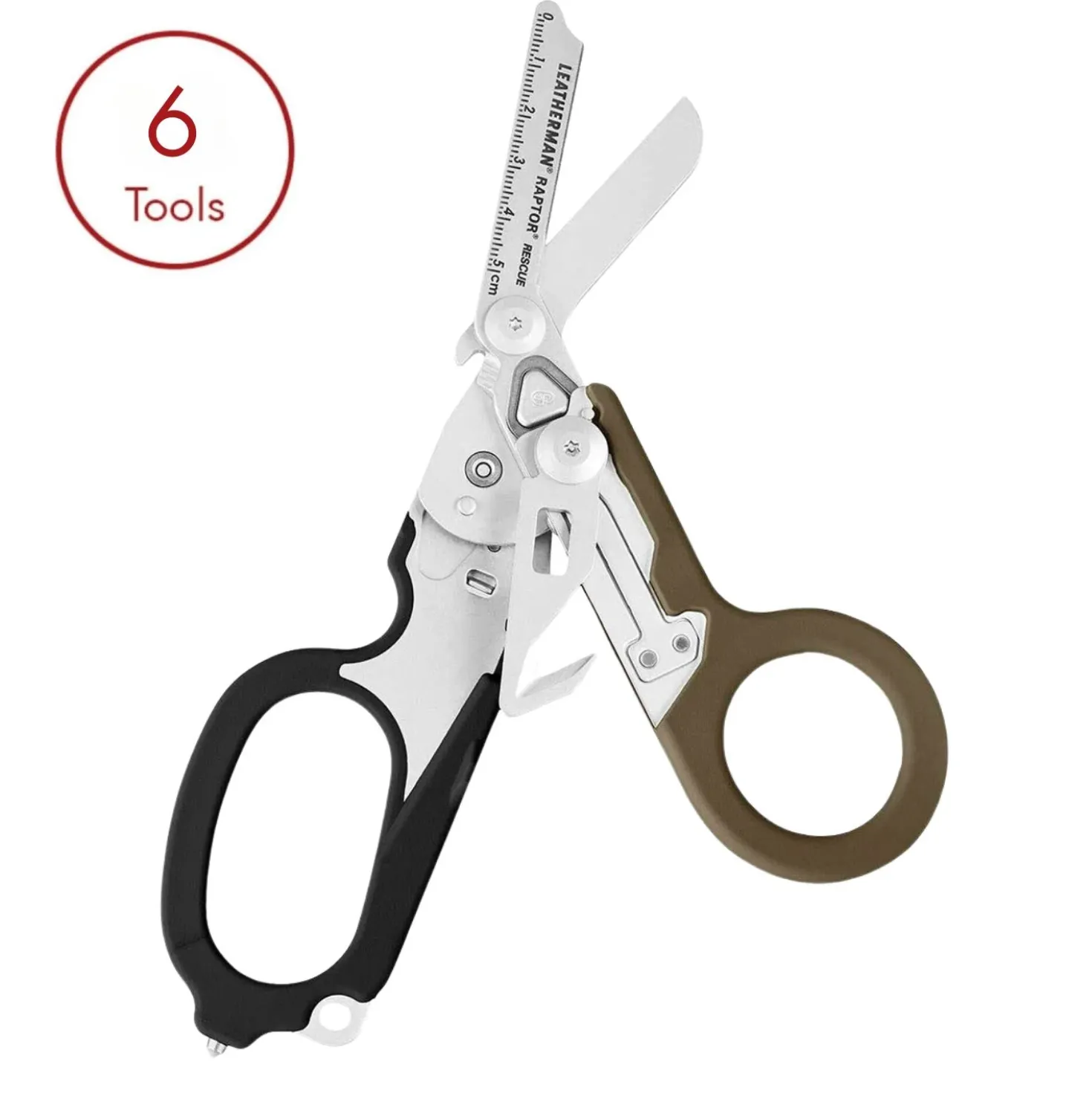 Leatherman Raptor Recue Schaar Coyote/Zwart