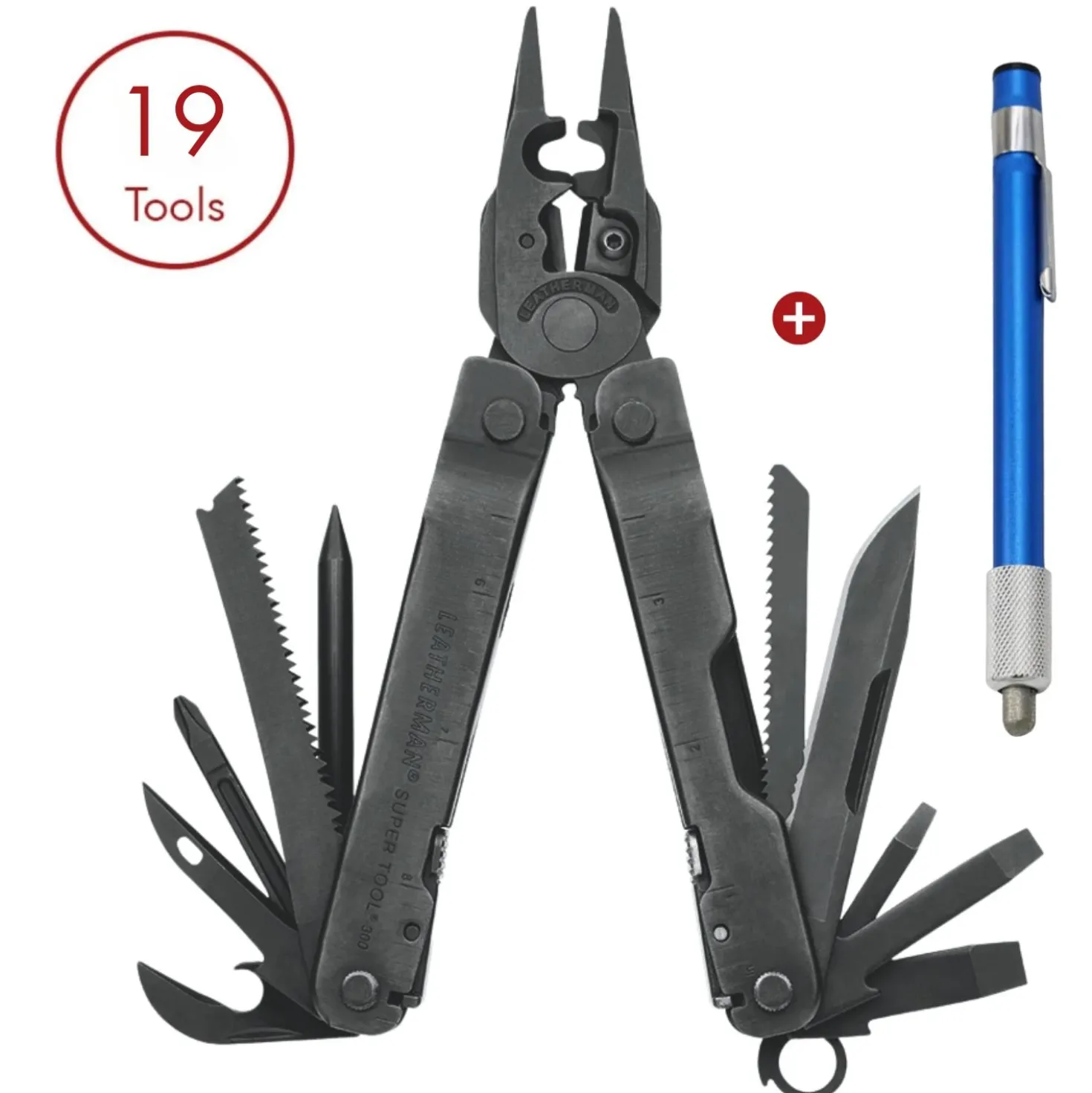 Leatherman Super Tool 300 EOD Multitool Zwart