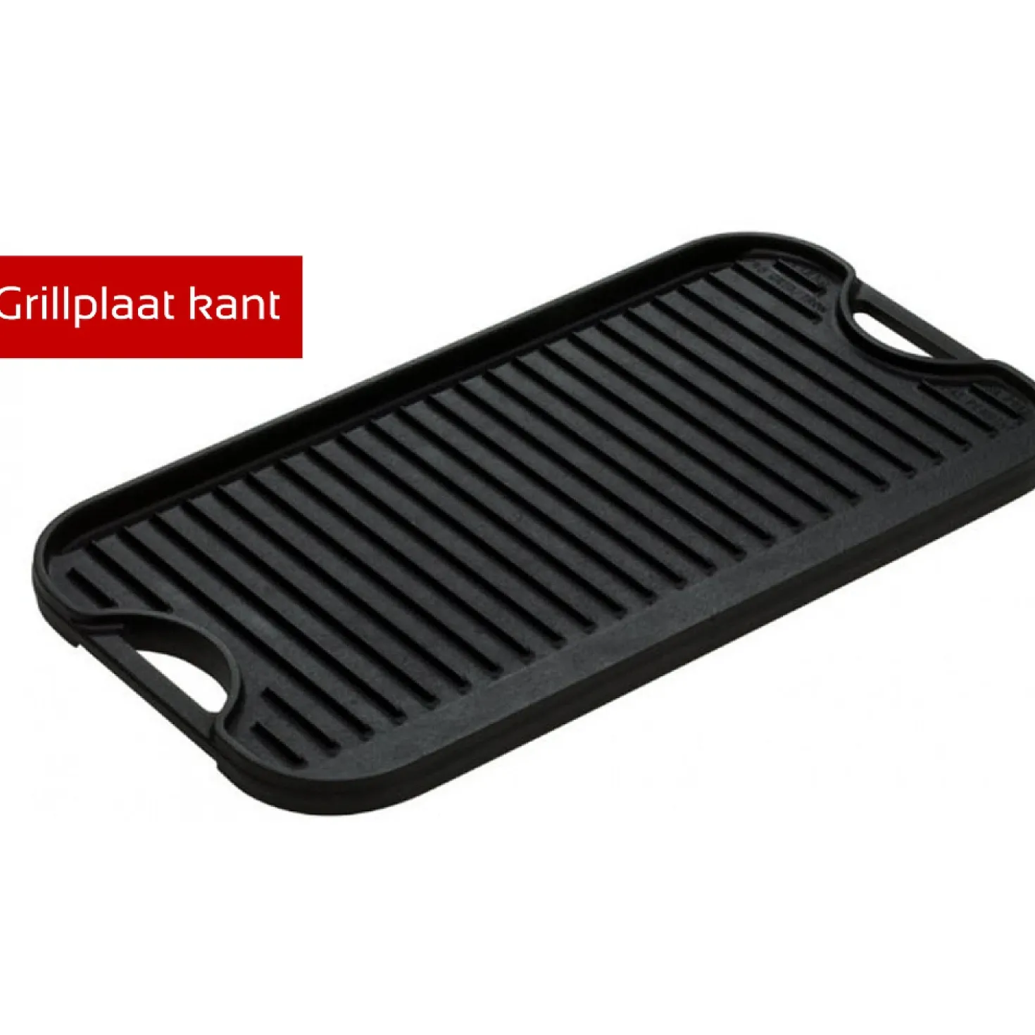 Lodge Pro Dubbelzijdige Grillplaat 50cm