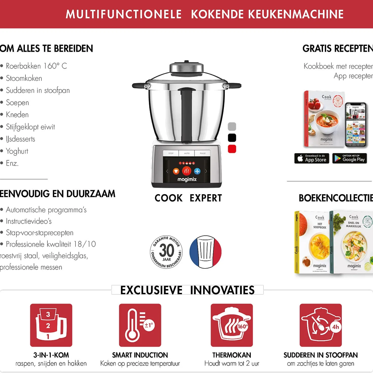 Magimix Cook Expert Mat RVS