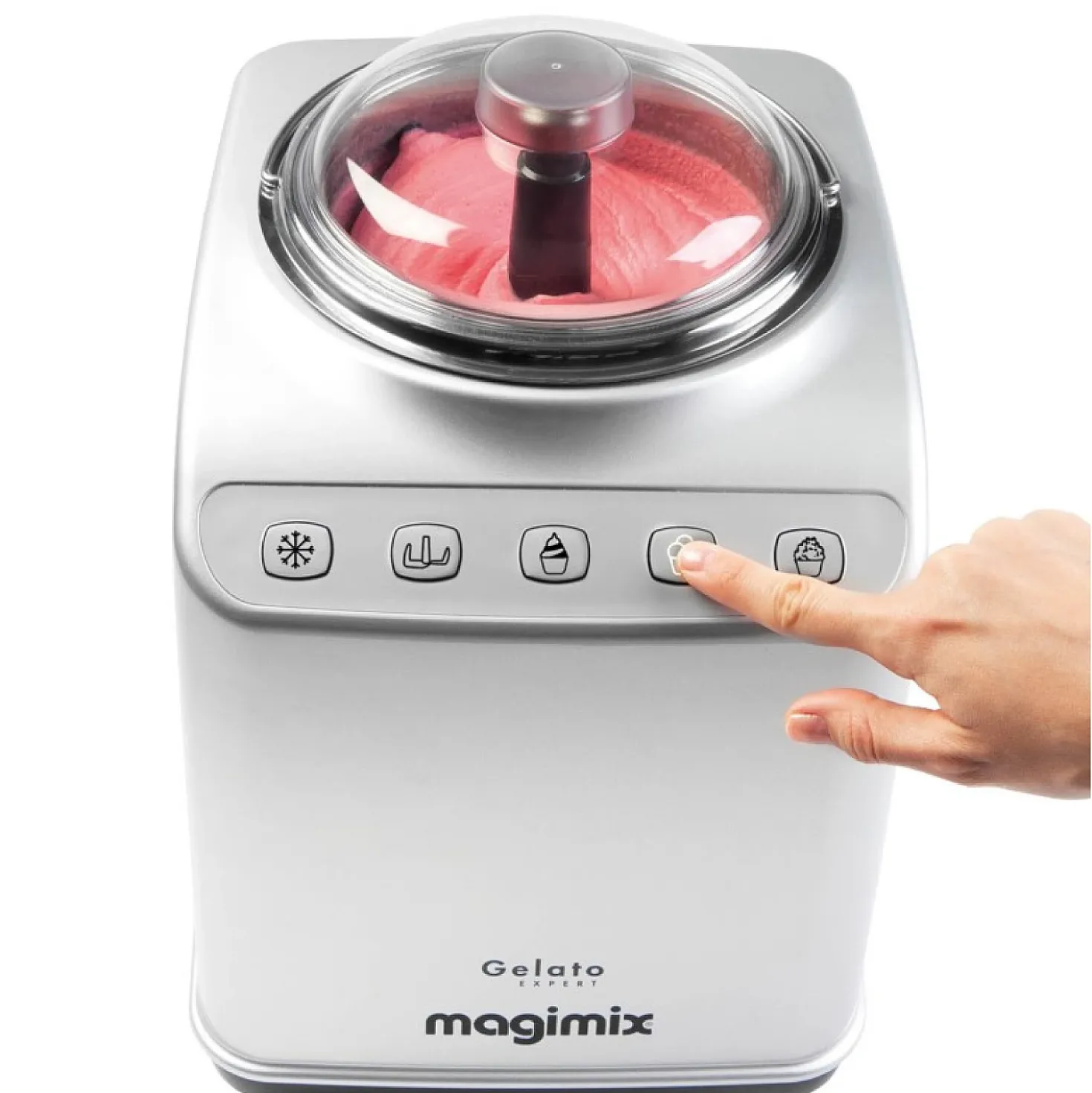 Magimix Gelato Expert Mat Chroom