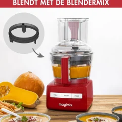 Magimix 3200 XL Compact Foodprocessor Rood