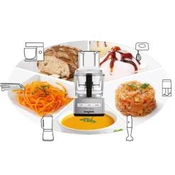 Magimix 5200 XL Premium Foodprocessor Mat Chroom