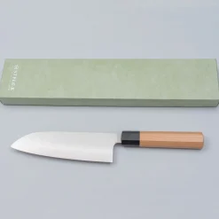 Makoto Kurosaki Coreless Damast Santoku 17 cm