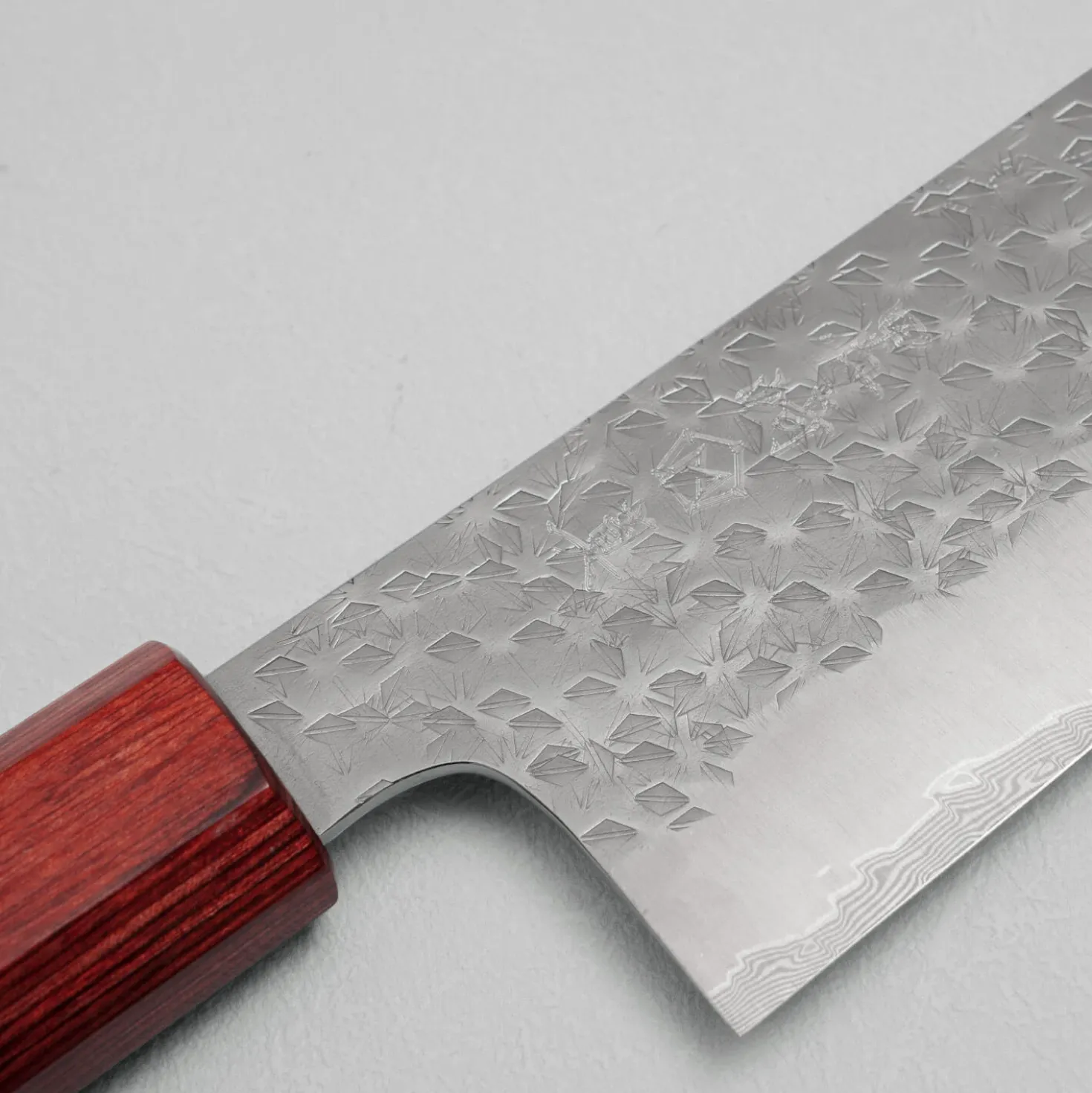 Makoto Kurosaki Coreless Flower Damast Gyuto 21 cm