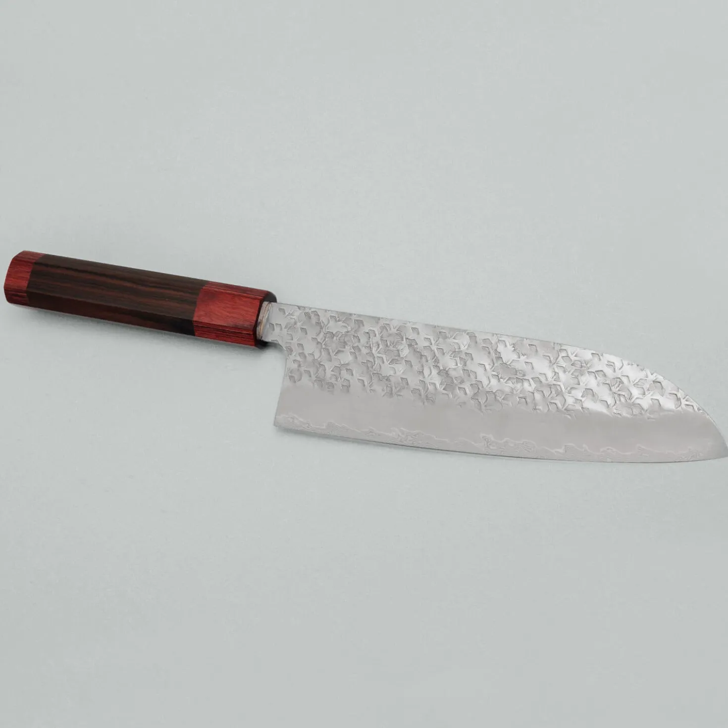 Makoto Kurosaki Coreless Flower Damast Santoku 16.5 cm