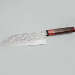Makoto Kurosaki Coreless Flower Damast Santoku 16.5 cm