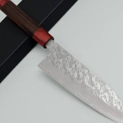 Makoto Kurosaki Coreless Flower Damast Santoku 16.5 cm