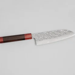 Makoto Kurosaki Coreless Flower Damast Santoku 16.5 cm