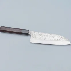 Makoto Kurosaki VG10W Damast Rosewood Santoku 17 cm
