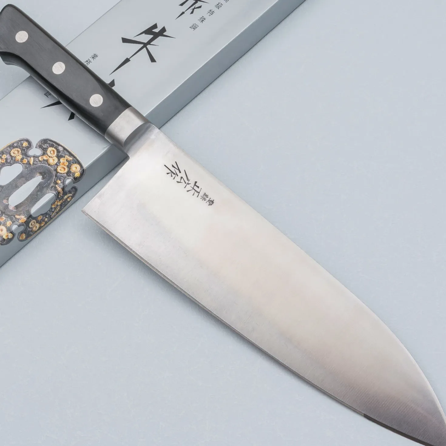 Masahiro Carbon Gyuto 24 cm Wide