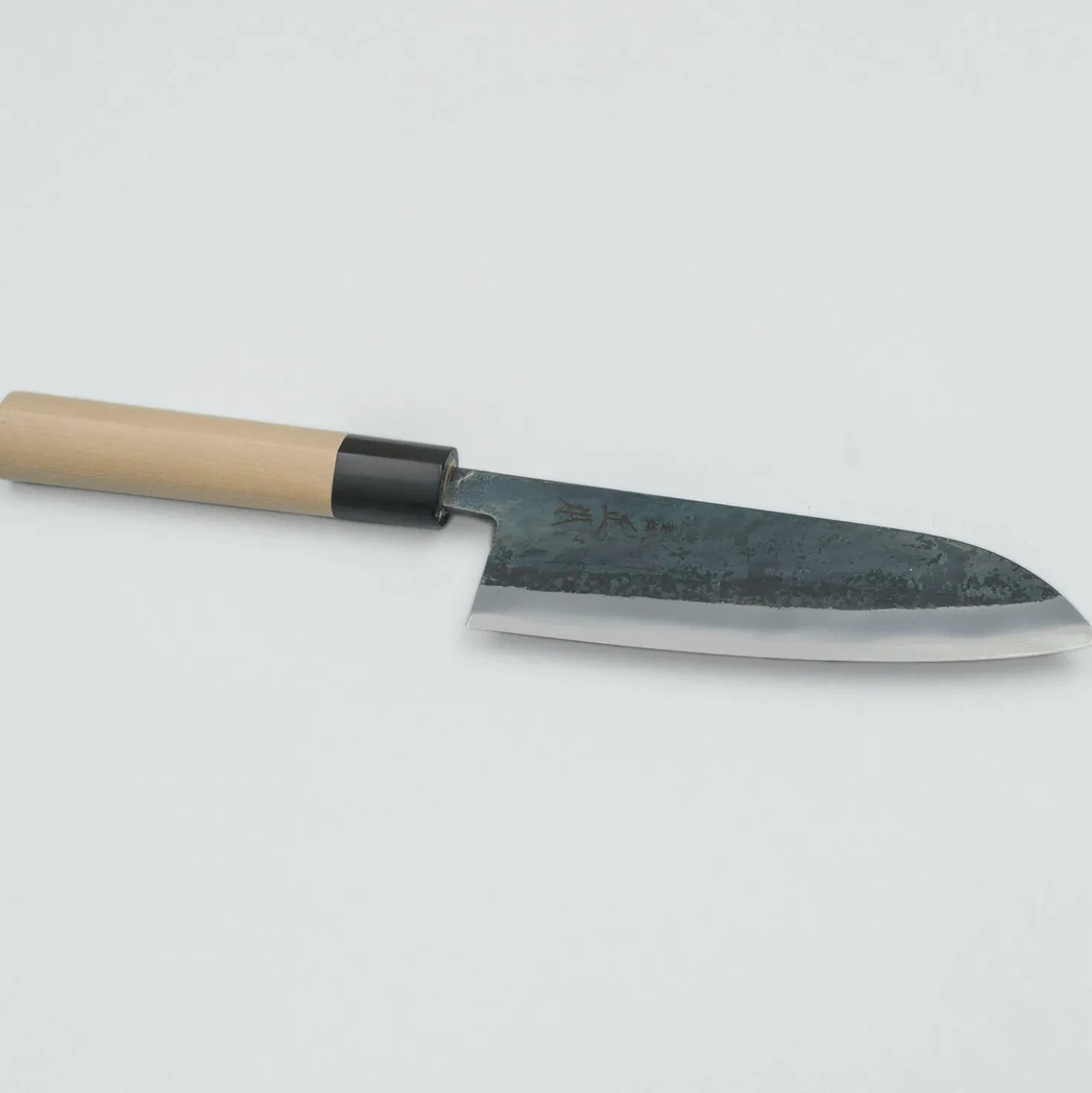 Masamoto KK Shirogami #2 Kurouchi Santoku 17 cm