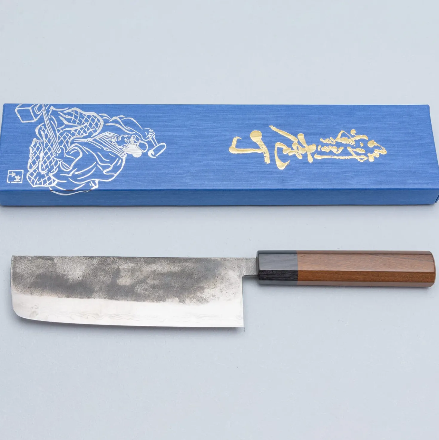 Masutani VG-1 Handforged Damast Nashiji Nakiri 16.5 cm