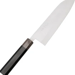 Masutani VG-1 Pakka Black Gray Santoku 17 cm