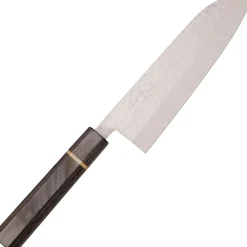 Masutani VG-1 Pakka Gray Ring Santoku 17 cm