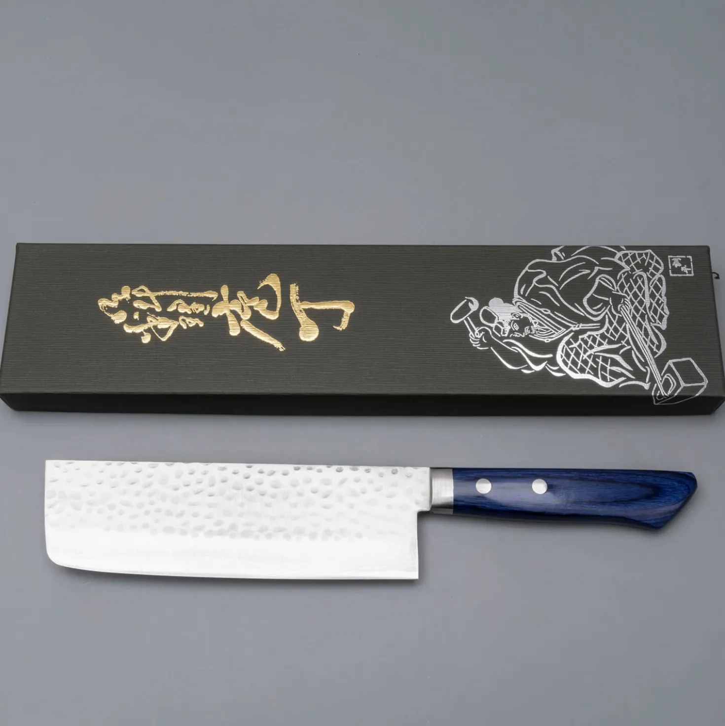 Masutani VG-10 Tsuchime Blue Tall Nakiri