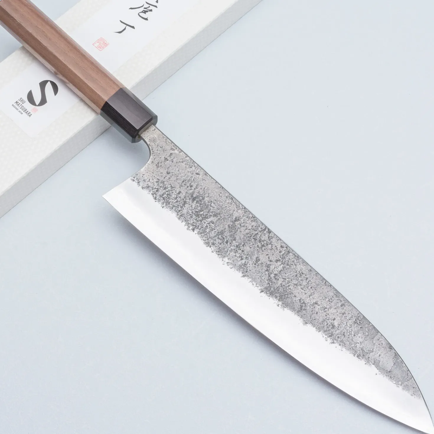 Matsubara Aogami #2 Nashiji Gyuto 24 cm