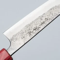 Matsubara Aogami #2 Nashiji Red Petty 15 cm
