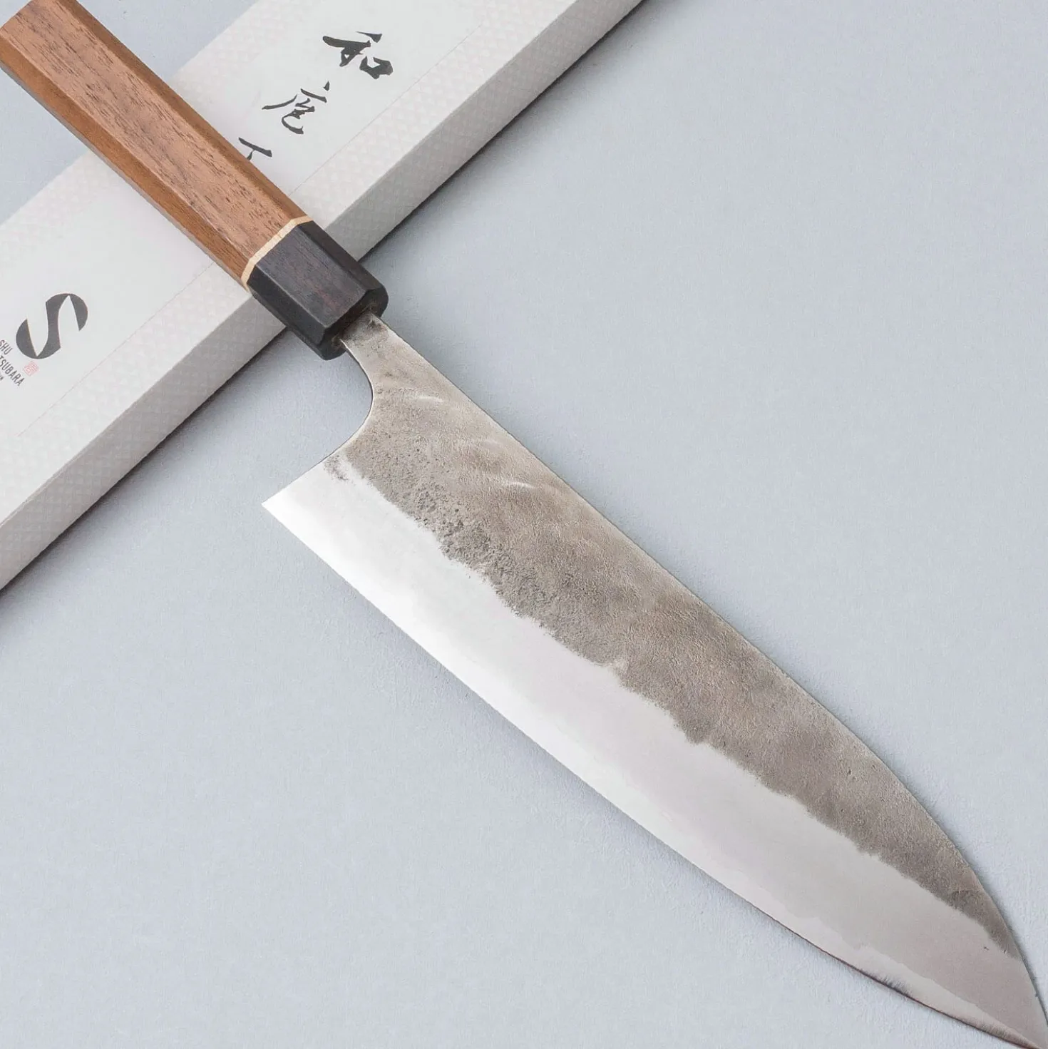 Matsubara Aogami #2 Nashiji Ring Gyuto 24 cm