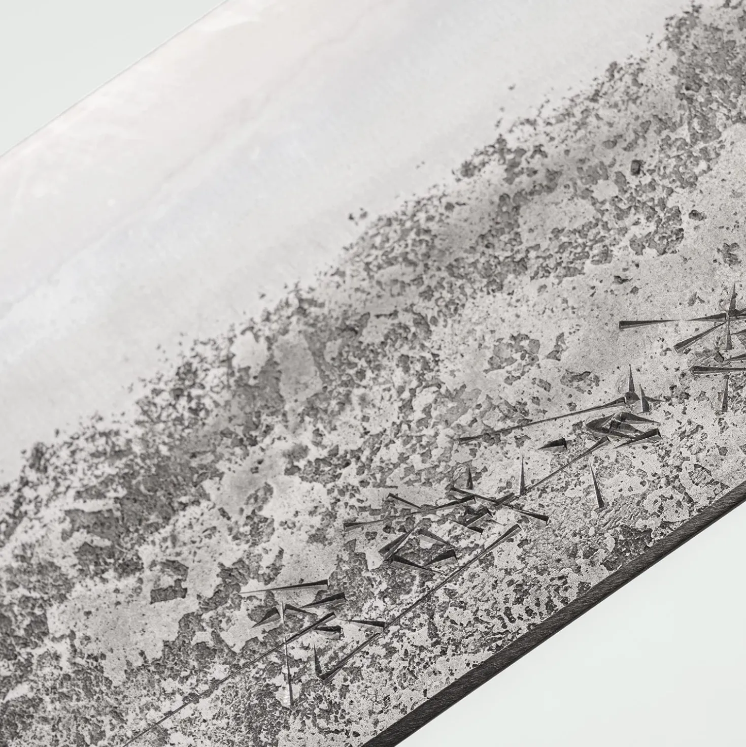 Matsubara Aogami #2 Nashiji Ring Nakiri 16.5 cm