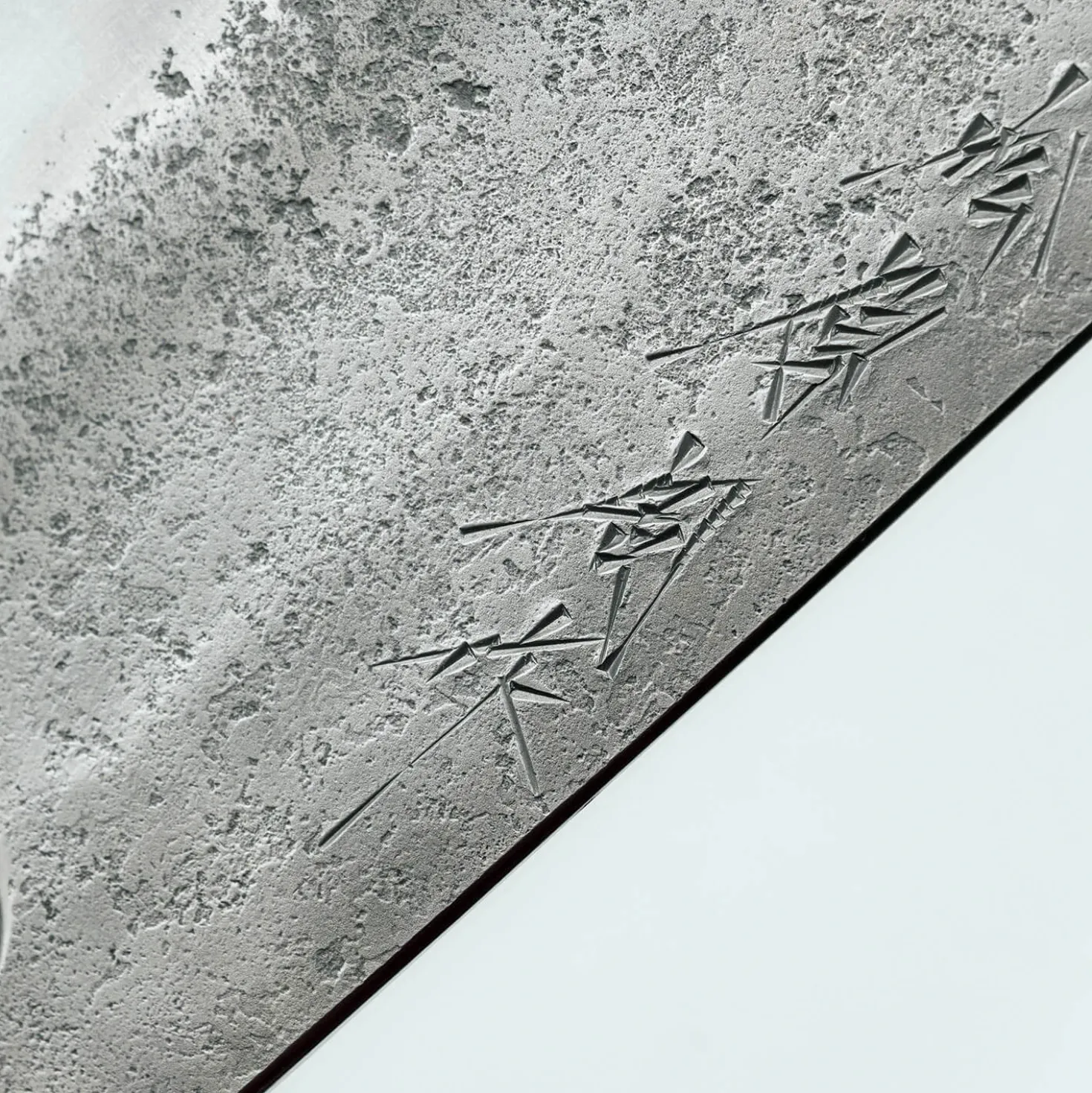 Matsubara Aogami #2 Nashiji Tall Nakiri 18 cm