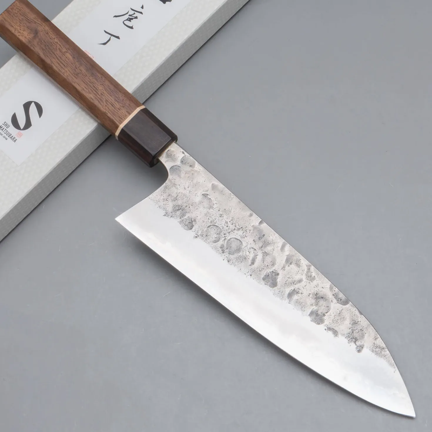 Matsubara Aogami #2 Tsuchime Gyuto 21 cm Ring