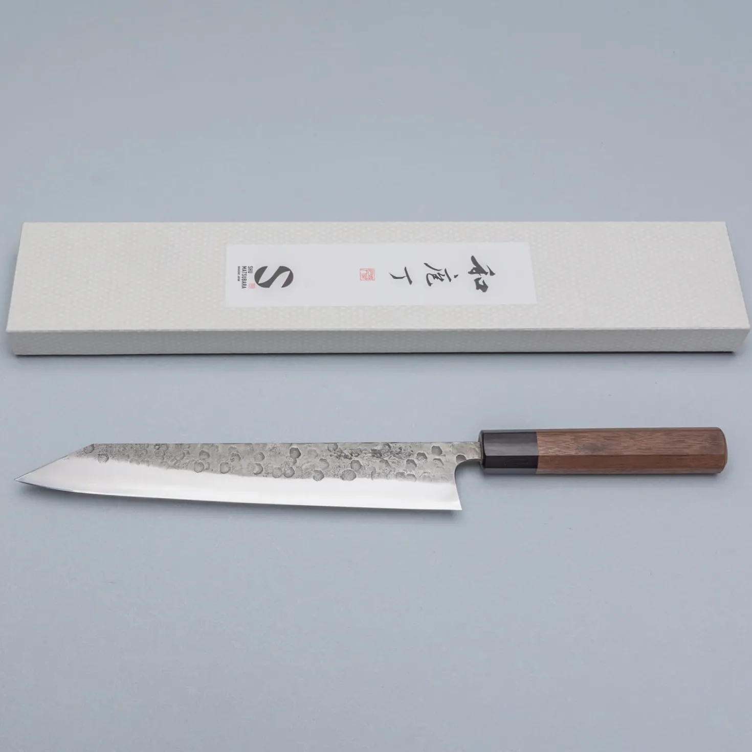 Matsubara Aogami #2 Tsuchime Sujihiki 24 cm