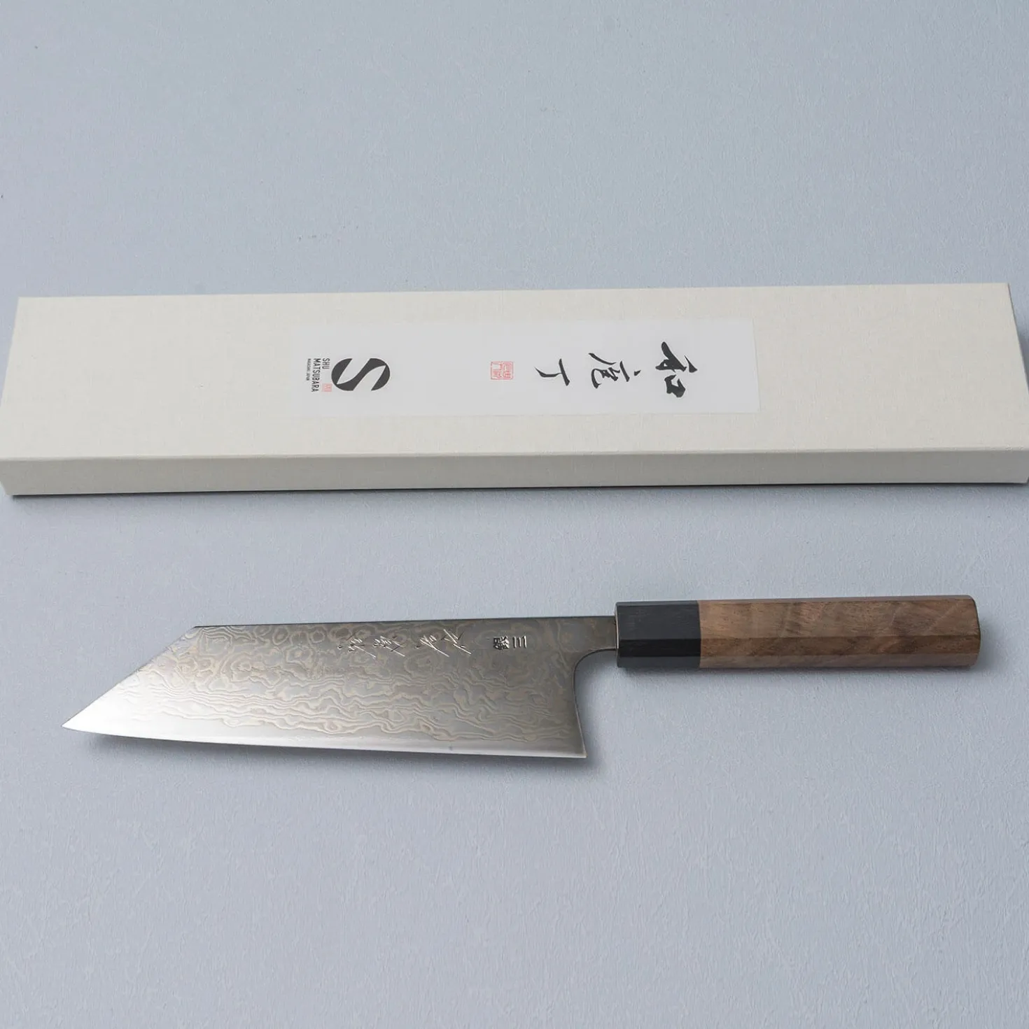 Matsubara Ginsan Damast Bunka 18,5 cm