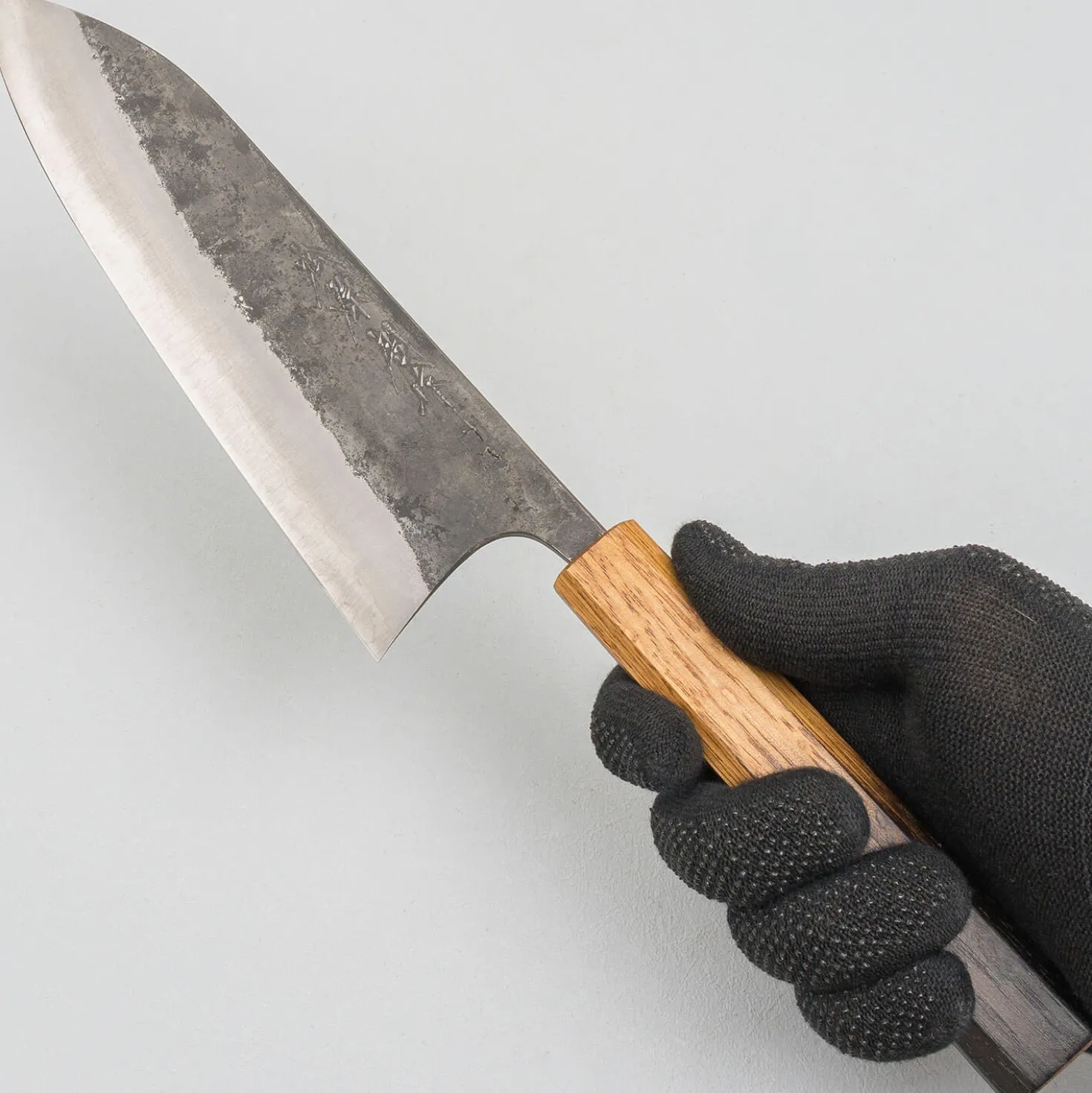 Matsubara Shirogami #2 Kurouchi Oak Gyuto 21 cm