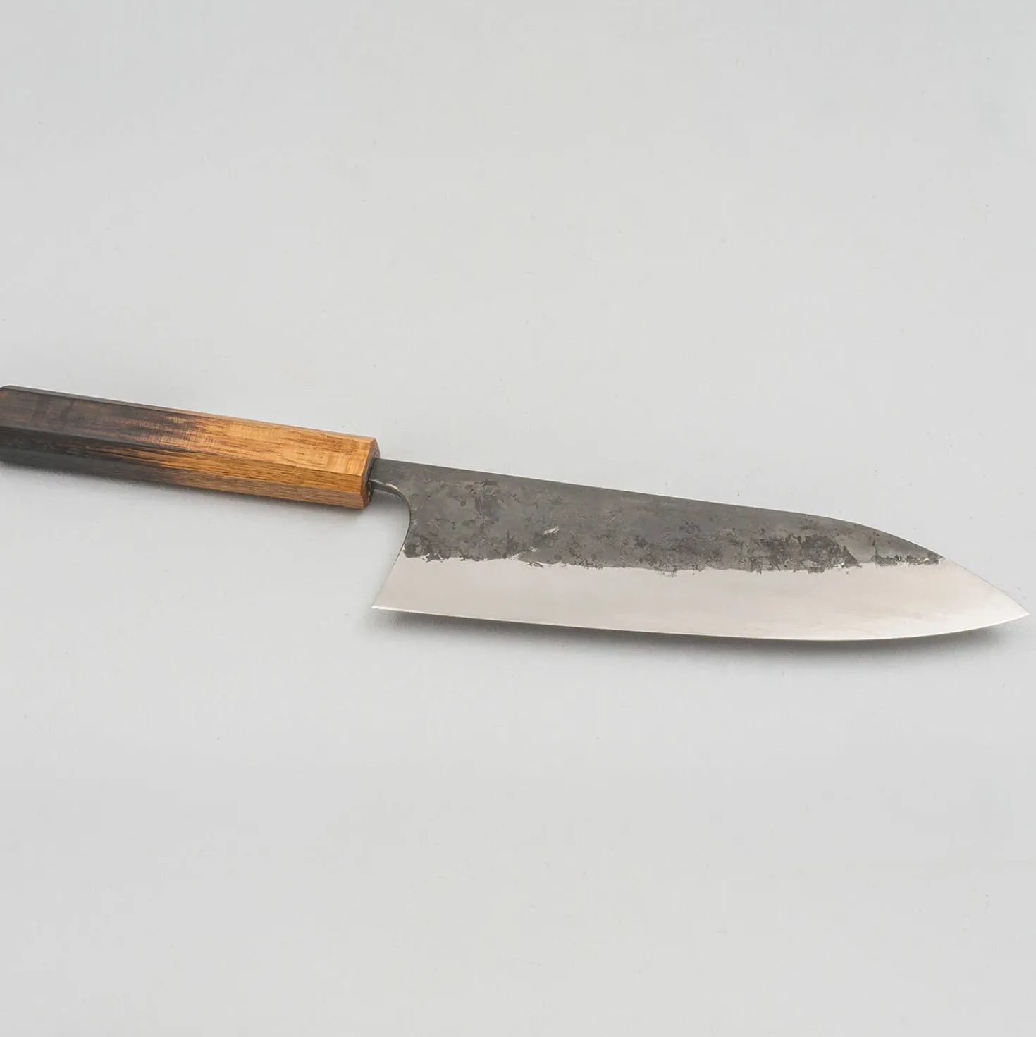 Matsubara Shirogami #2 Kurouchi Oak Gyuto 21 cm