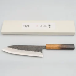 Matsubara Shirogami #2 Kurouchi Oak Gyuto 21 cm