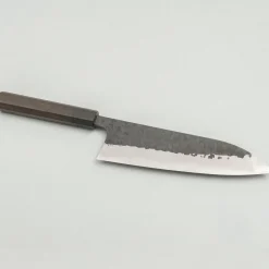 Matsubara Shirogami #1 Kurouchi Tsuchime Stainless Clad Gyuto 21 cm