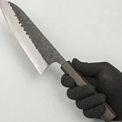 Matsubara Shirogami #1 Kurouchi Tsuchime Stainless Clad Gyuto 21 cm