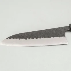 Matsubara Shirogami #1 Kurouchi Tsuchime Stainless Clad Gyuto 21 cm