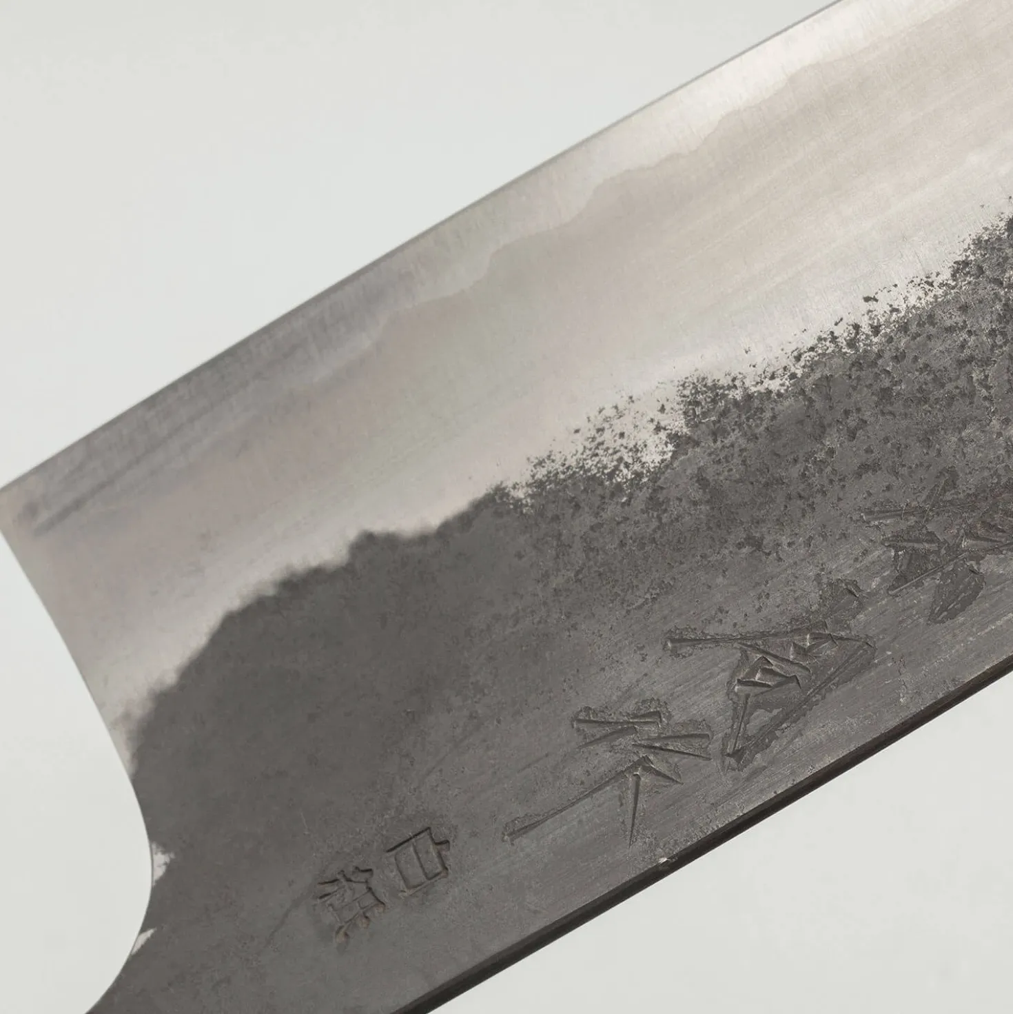Matsubara Shirogami #1 Kurouchi Stainless Clad Gyuto 21 cm