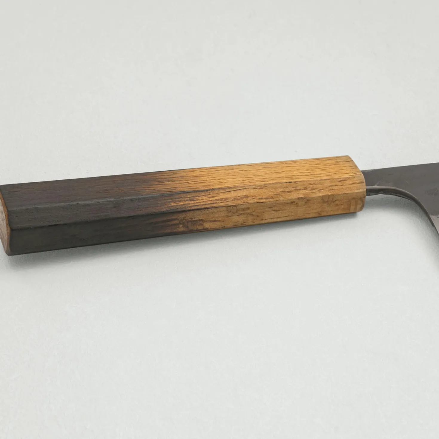 Matsubara Shirogami #1 Kurouchi Stainless Clad Gyuto 21 cm