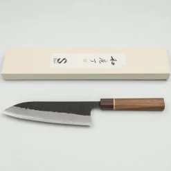 Matsubara Shirogami #1 Kurouchi Tsuchime Gyuto 21 cm