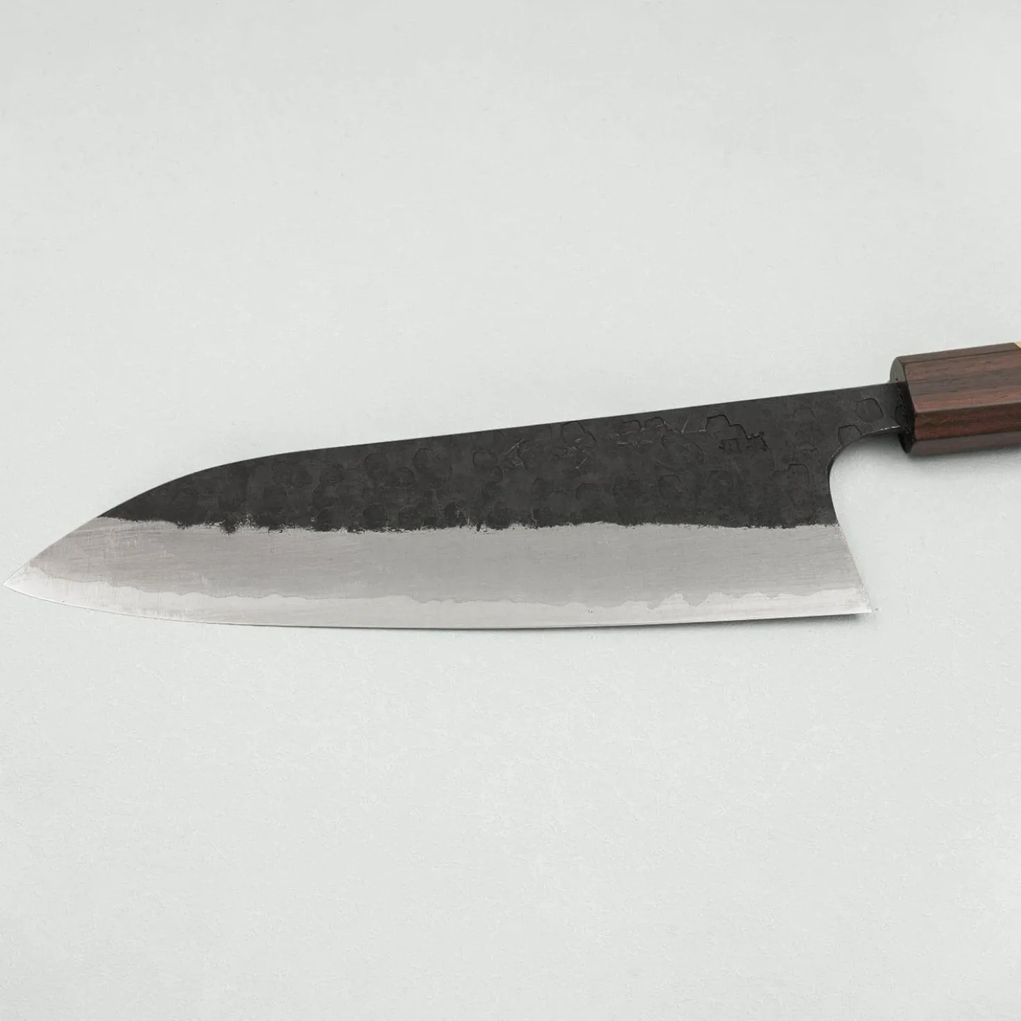Matsubara Shirogami #1 Kurouchi Tsuchime Gyuto 21 cm
