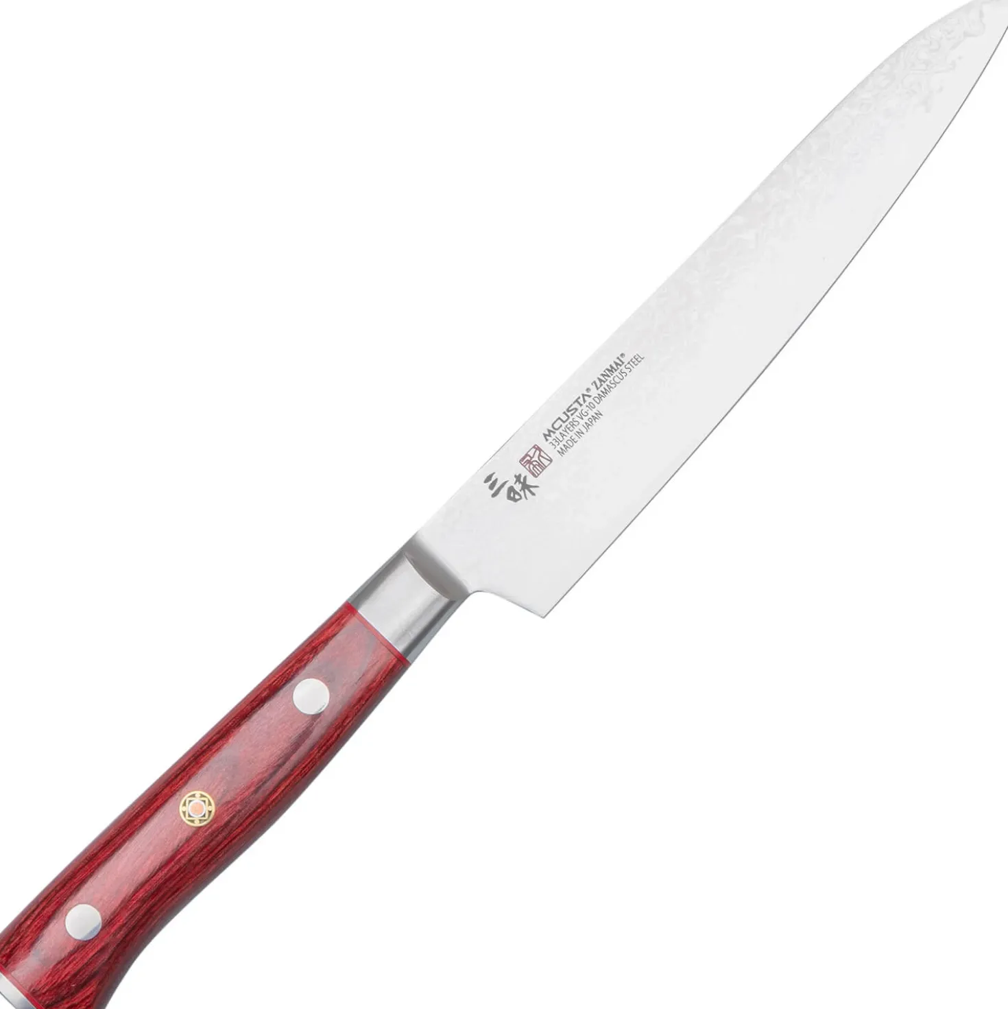 Mcusta Zanmai Classic Pro Red Petty 15 cm