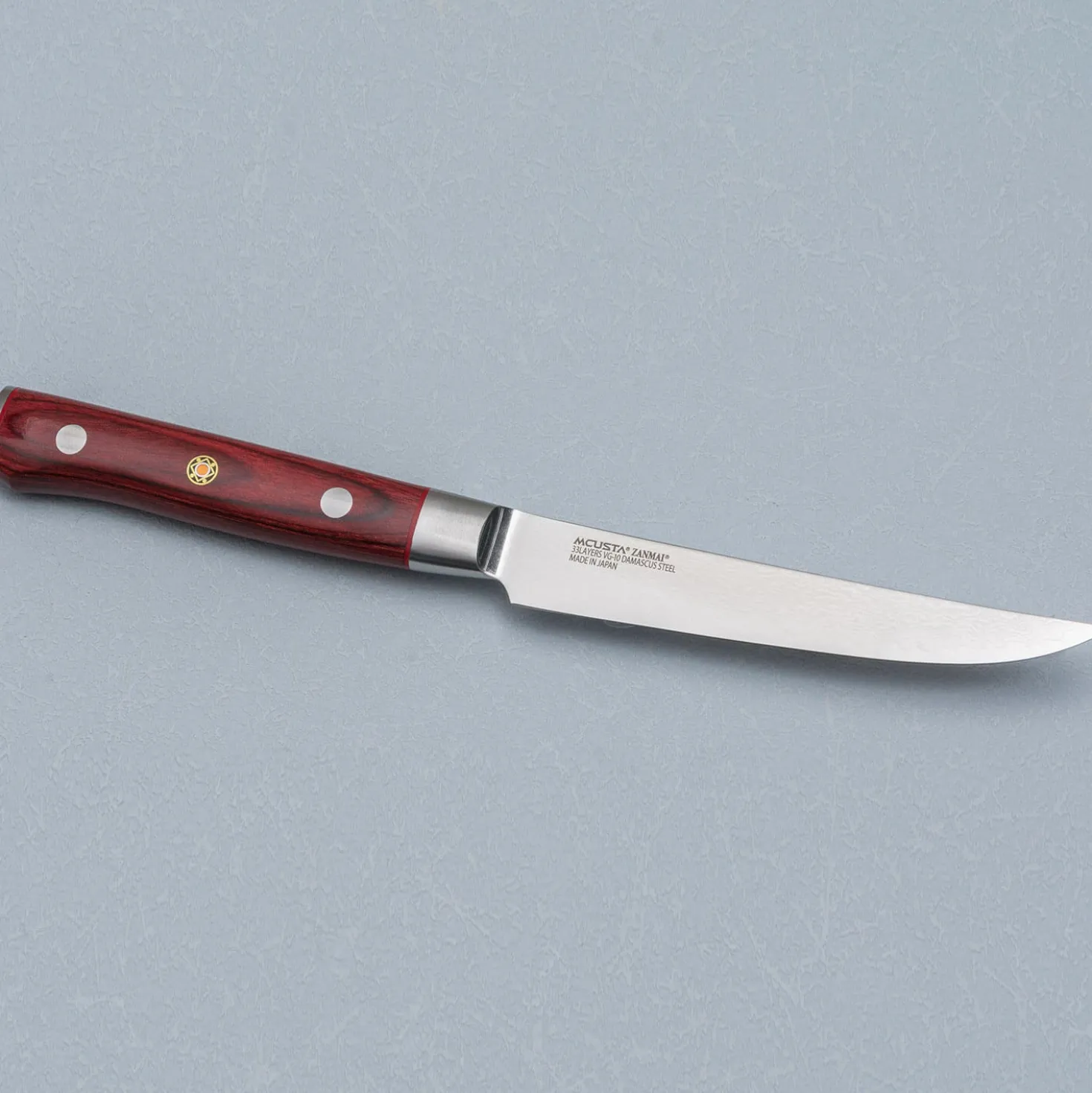 Mcusta Zanmai Classic Pro Red Steakmes 11.5 cm