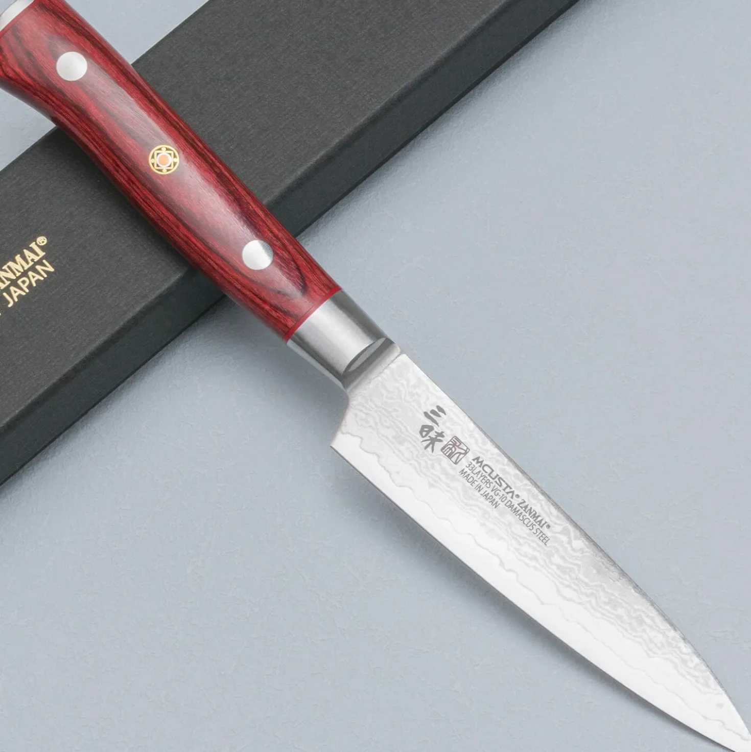 Mcusta Zanmai Classic Pro Red Petty 11 cm