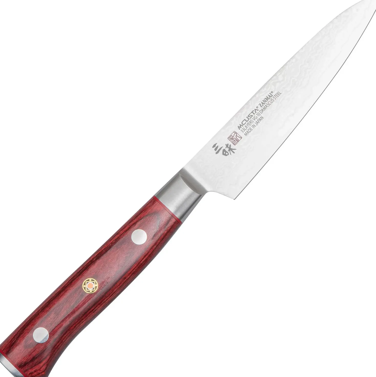 Mcusta Zanmai Classic Pro Red Petty 11 cm