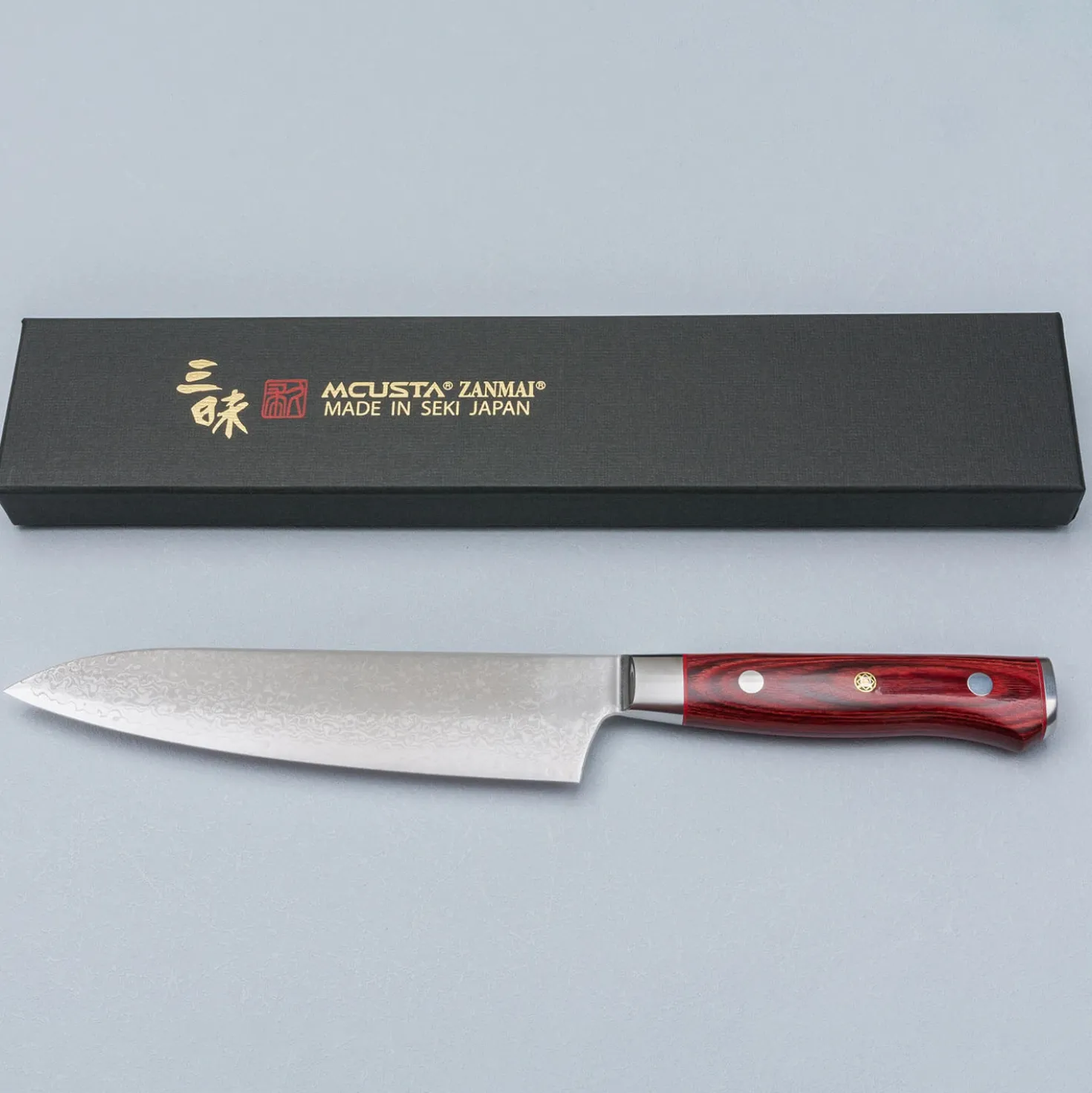 Mcusta Zanmai Classic Pro Red Gyuto 18 cm