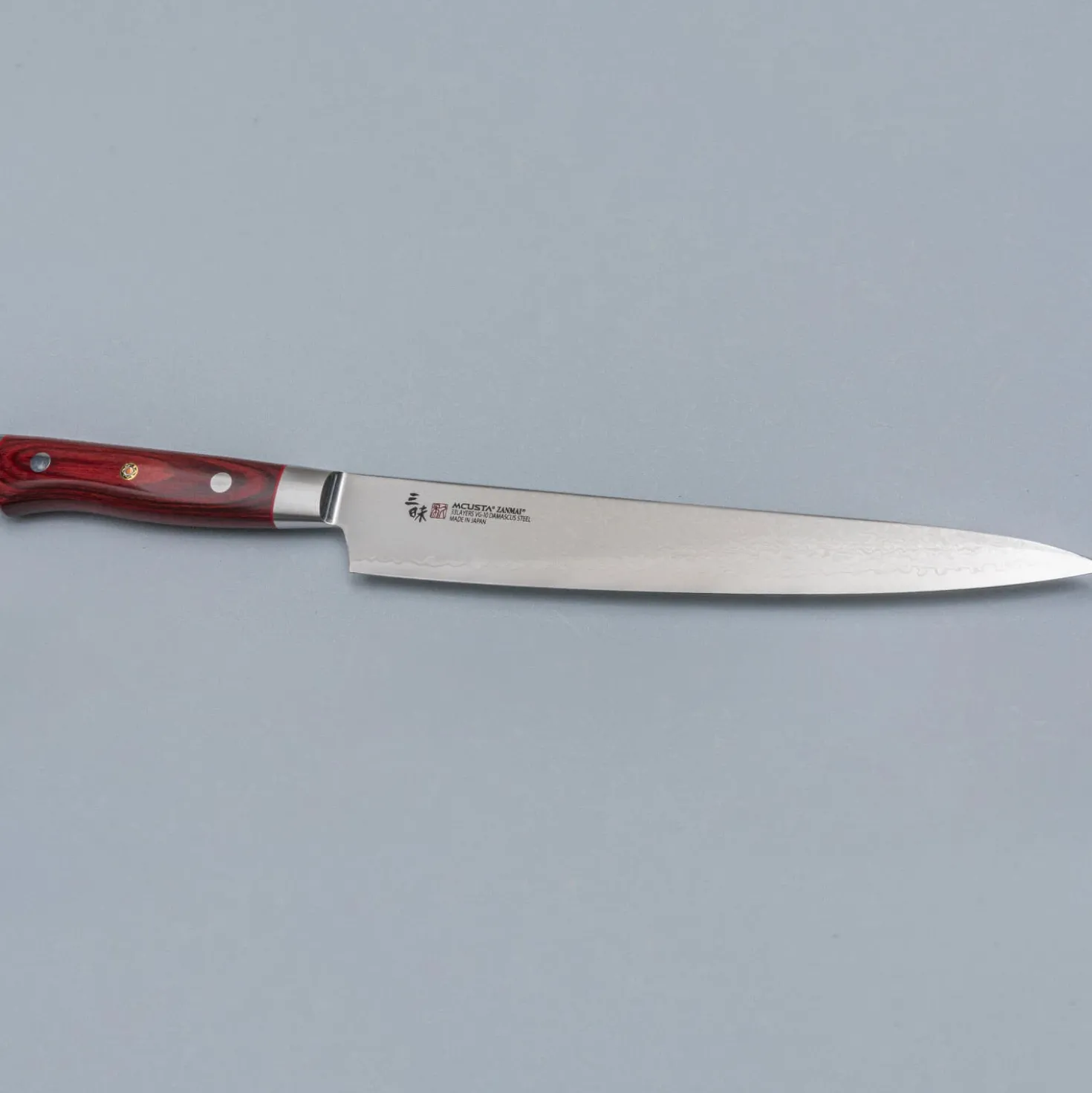 Mcusta Zanmai Classic Pro Red Sujihiki 24 cm